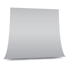Digitally generated image of gray paper