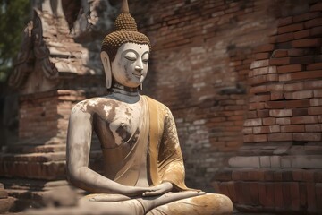 A statue of a person Generative AI