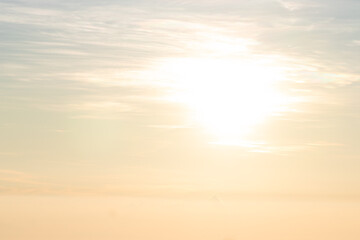 the dazzling beauty of the mountains on a sunny morning
