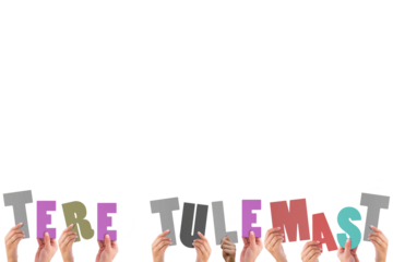 Hands holding up tere tulemast