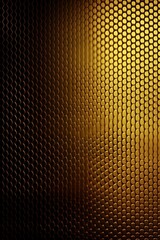 Golden abstract background, generative ai