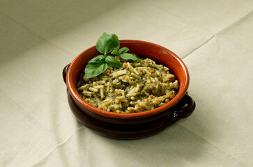 pasta with pesto