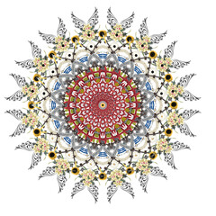 Floral pattern design