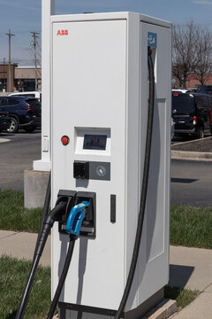 ABB Electric Vehicle Charger with capacity for CHAdeMO and CCS connections. ABB offers total EV charging solutions.