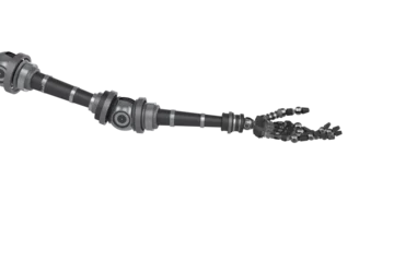 Fotobehang Robotic hand © vectorfusionart