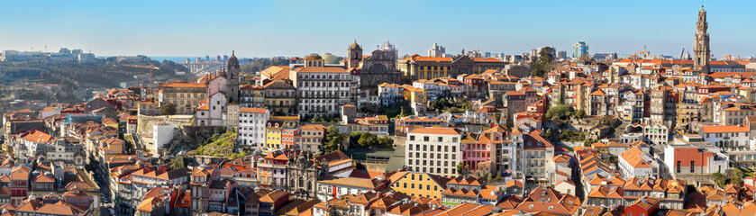 Skyline of Porto city, Portugal. High quality photo
