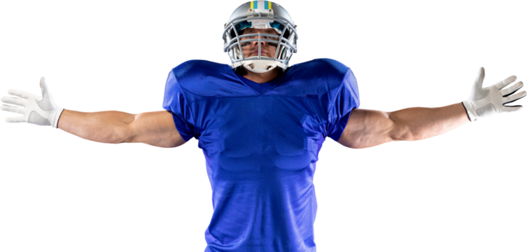 American football player