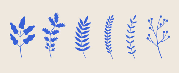 Simple hand drawn plant illustration © Lisa