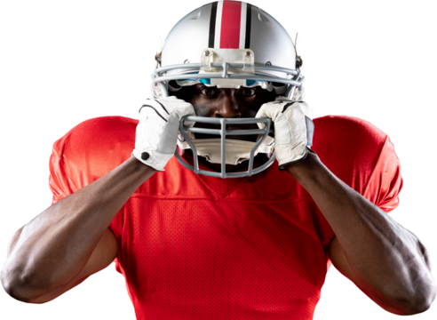 American football player