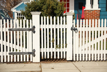 pretty metal gate or fence entrance can symbolize elegance, sophistication, and beauty. It can also...