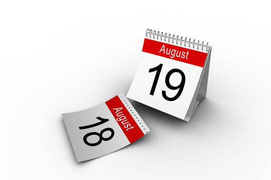 19th August on calendar