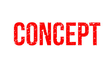 Digitally generated image of Concept text 