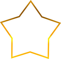 Geometric star shape