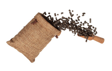 Fertilizer Organic natural fly fall in sack bag, tube compost fertilizer for planting float in air....