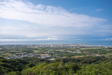 Obraz premium 石垣島の街並み