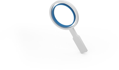 Magnifying glass icon symbol