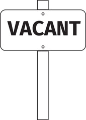 Digitally generated image of vacant signboard