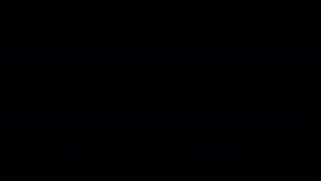 Zebra Finch Bird - Flying Over Screen Transition - Side Angle View CU - 3D Animation with Alpha Channel