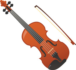 Fototapeta na wymiar Violin icon