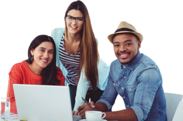 Young creative team having a meeting