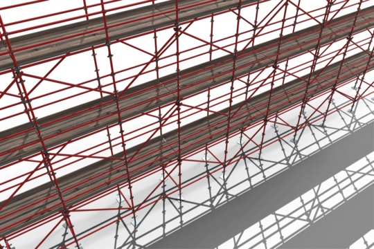 3d illustration of metal grate with shadow