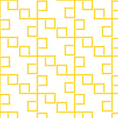 Seamless abstract geometric pattern on light background Vector