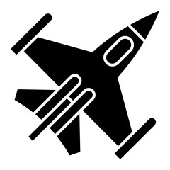 fighter jet icon