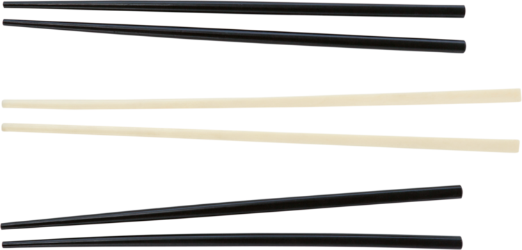 Close up of chopsticks