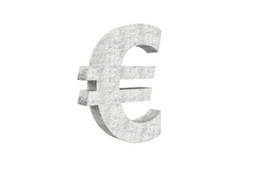 Illustration of  European Union currency symbol