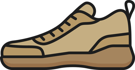 Sneakers shoe or sport boot, men or women footwear