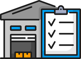 Warehouse enterprise, planning board to do list