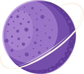 Purple far planet sphere globe alien fiction world