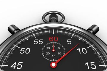 Cropped image of stopwatch