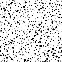 Dalmatian seamless pattern black sports background