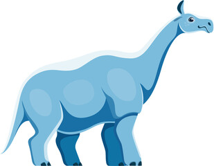 Cartoon Indricotherium extinct mammal character