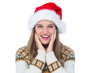 Happy hipster smiling at camera