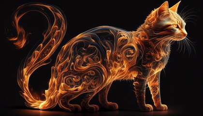 Flamecat: The Blazing Feline