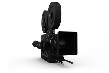 Retro styled film camera