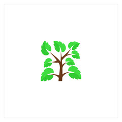 Obraz premium Illustration of trees vector design