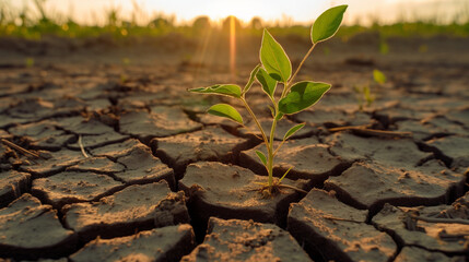 Climate change from drought to green growth Generative AI