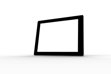 Digital composite image of tablet computer