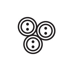 Clothes Fabric Repair Outline Icon