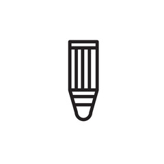 Fabric Sewing Pencil Outline Icon