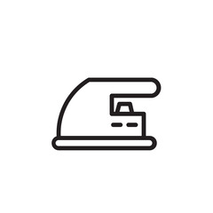 Iron Ironing Laundry Outline Icon