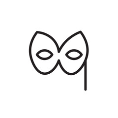 Mask Masquerade Party Outline Icon