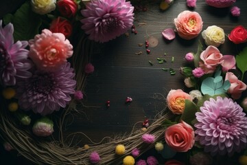 Fototapeta premium Mother's Day inspired floral design