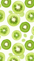 Fototapeta premium slices of kiwi