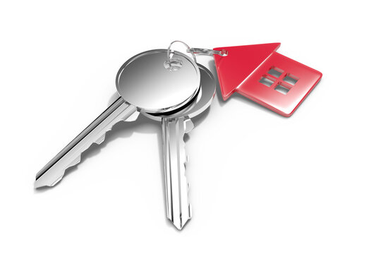 Composite image of keys