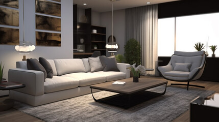 Modern Ideas for Interior Living Room Design