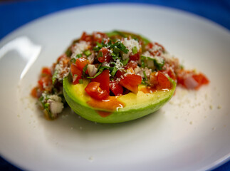 Avocado salad with Cheese